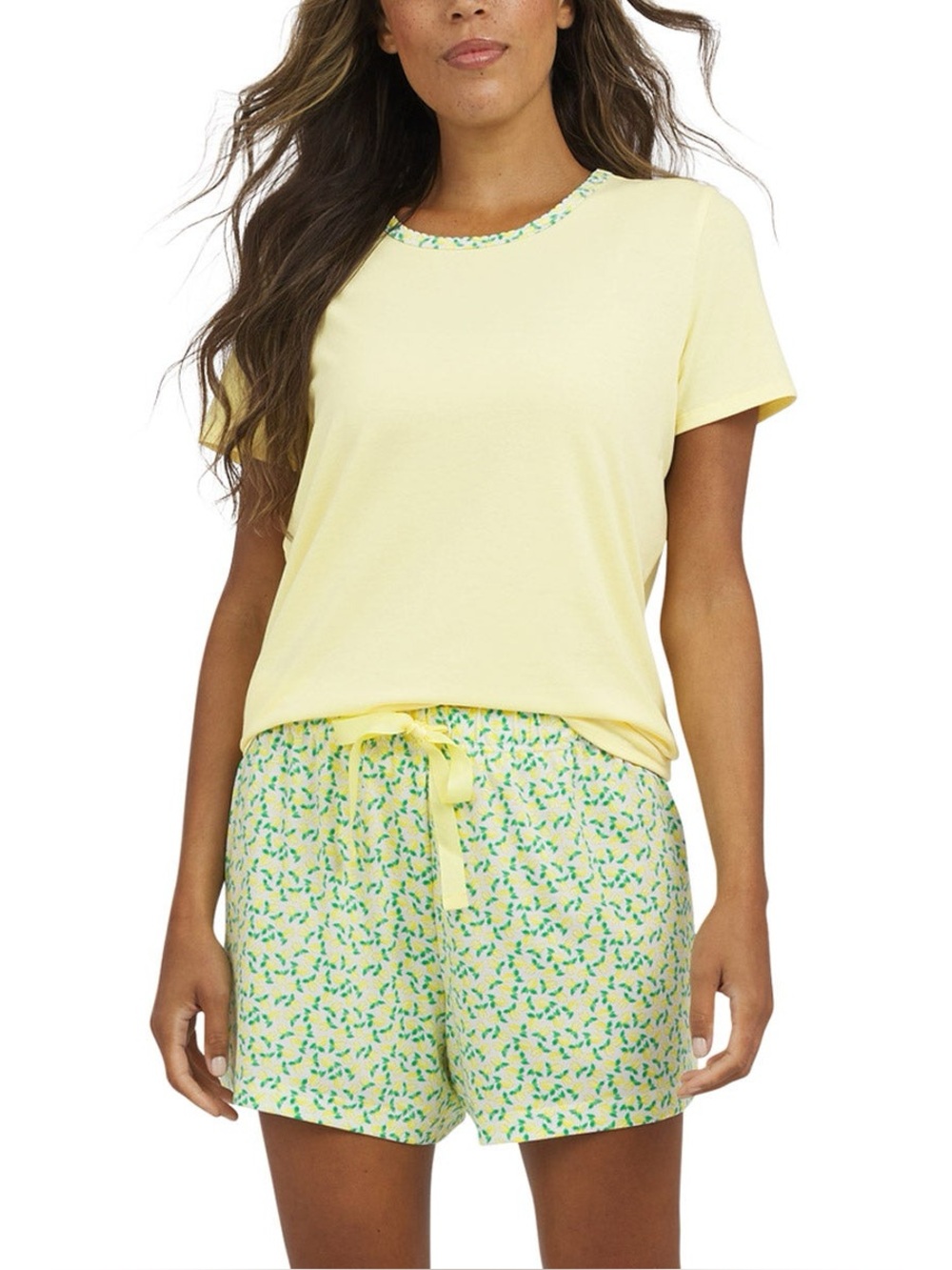 Lands' End Women's 2-Piece Knit Short Pajama Set